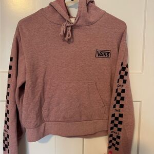 Vans Women's Dusty Pink Hoodie Sweater